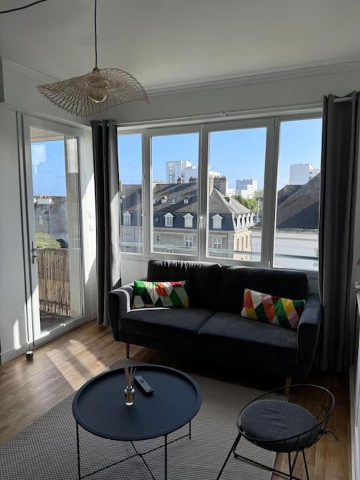 לוריין Charmant Appartement T3 Avec Balcon, Centre-Ville מראה חיצוני תמונה